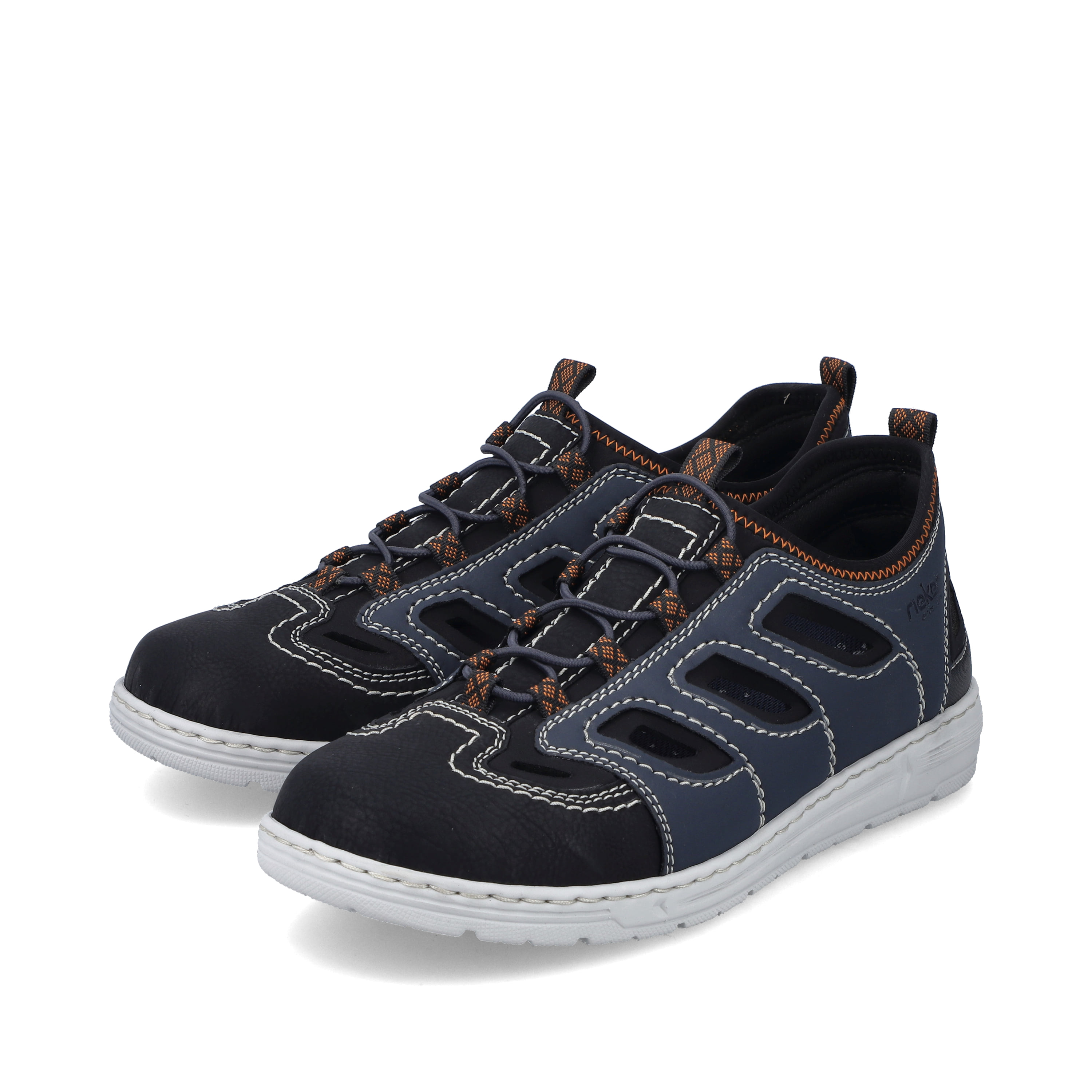 Rieker Herren Slipper schieferblau
