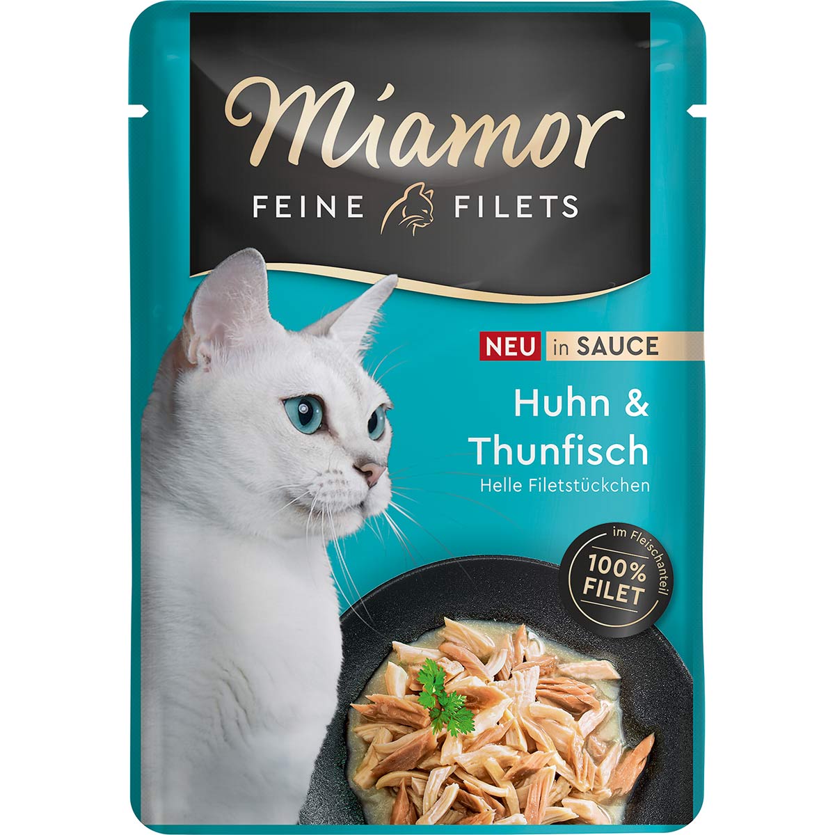 Miamor Feine Filets in Sauce Huhn und Thunfisch bei ZooRoyal