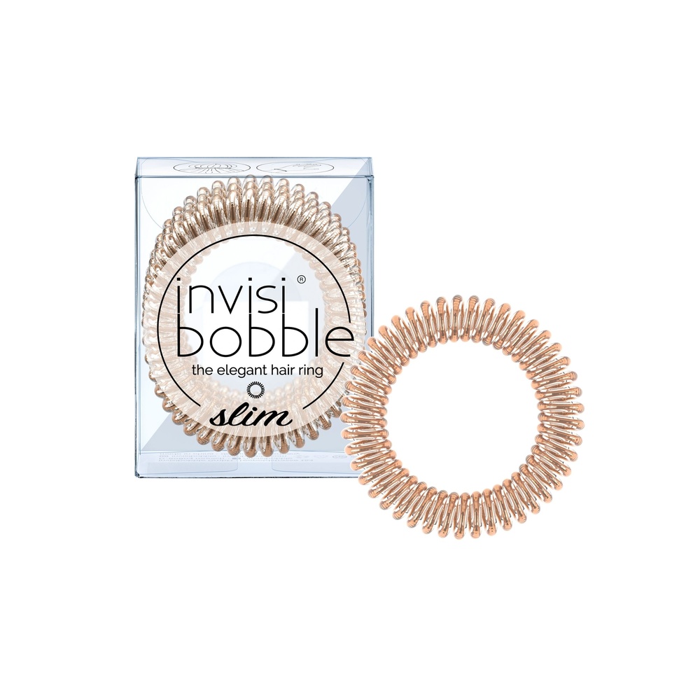 Invisibobble SLIM Bronze me Pretty Elastique à cheveux