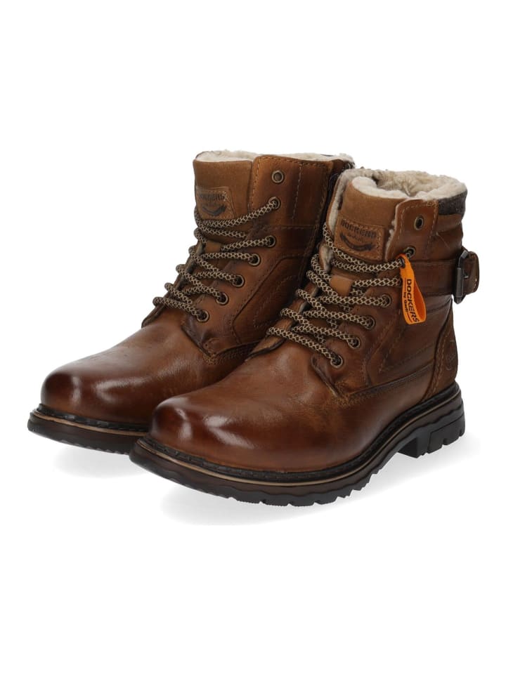 DOCKERS Stiefelette in Tan günstig kaufen