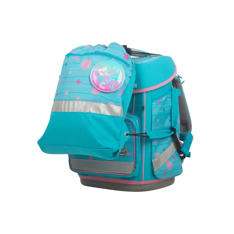 School Mood Champion Maxx 7-teiliges Schulranzen-Set - Lilly (Meerjungfrau)
