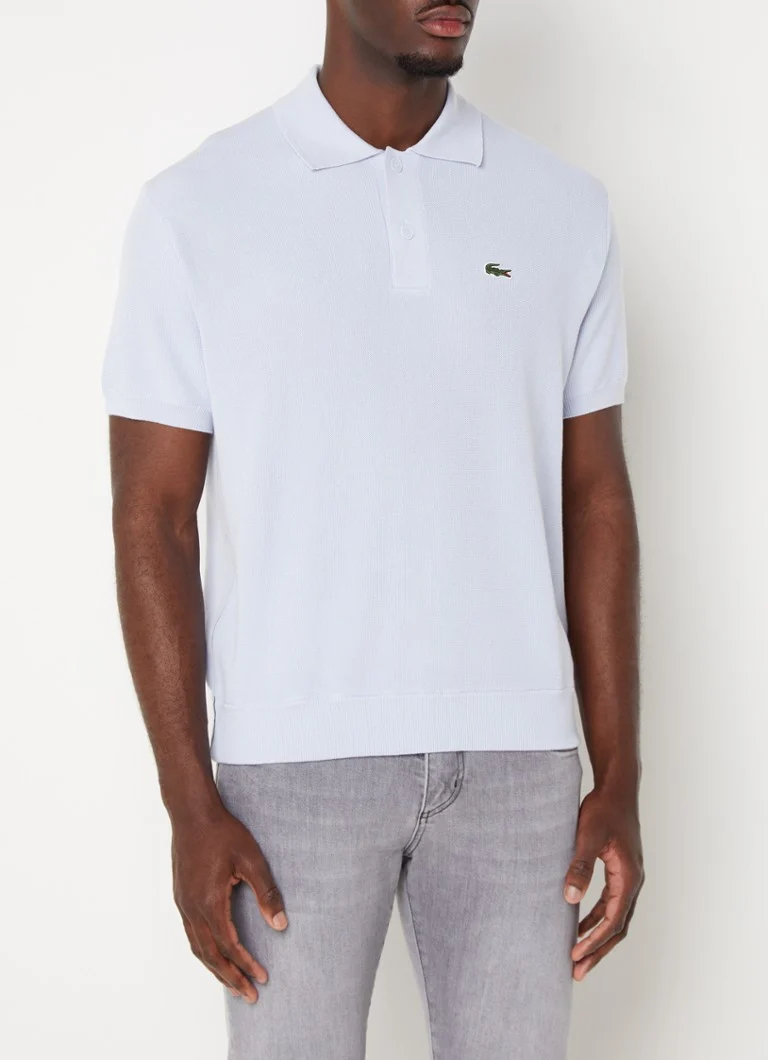 Lacoste Comfort fit polo made of piqué cotton with logo embroidery