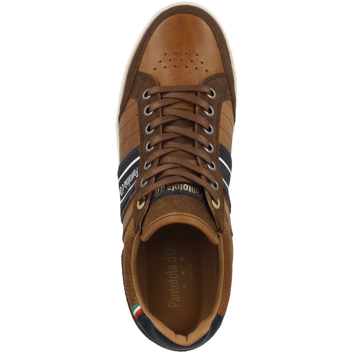 Pantofola d Oro Laceno Uomo Low Sneaker Low braun
