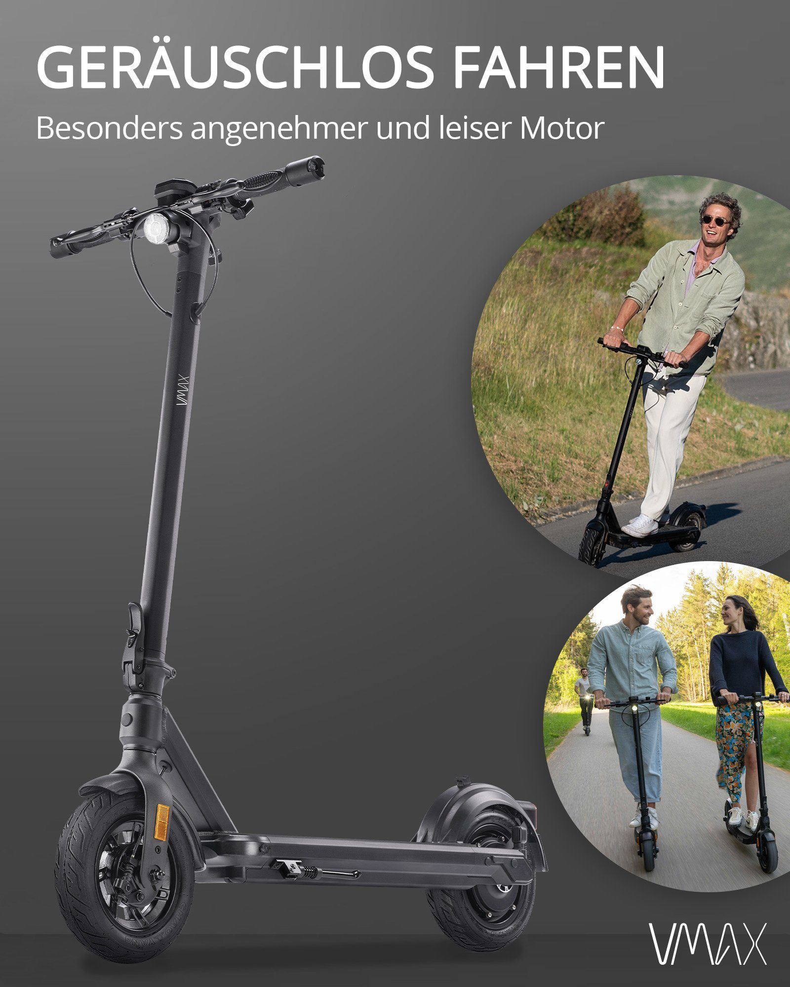 VMAX E-Scooter VX2 PRO LT-B, 500,00 W, 20,00 km/h