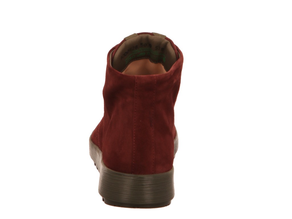 THINK Schnür-Stiefeletten rot 3-000628