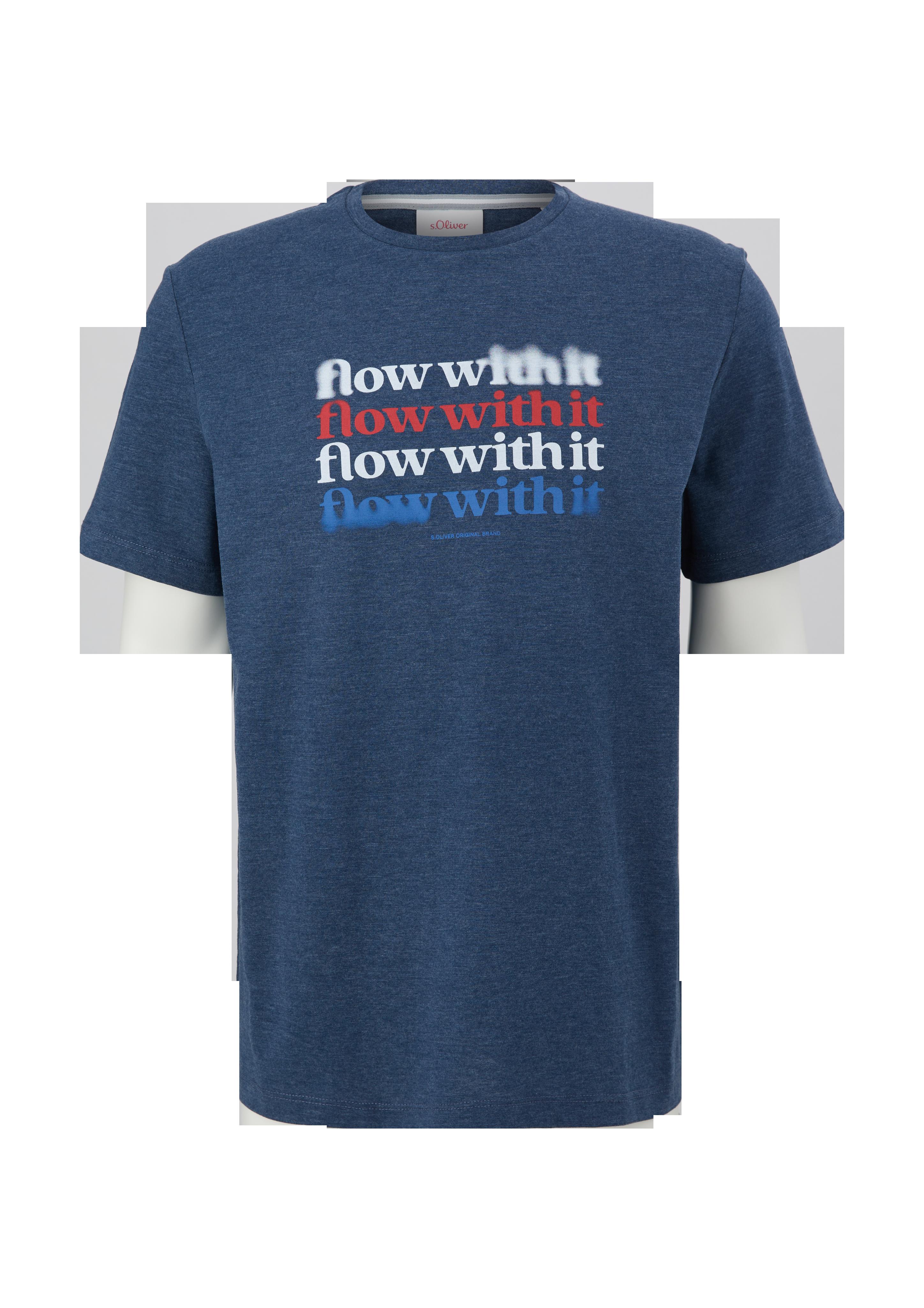 T-Shirt mit Frontprint  2131554-58D1
