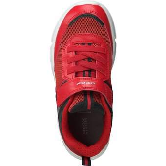 Geox J Aril Boy Sneaker in rot