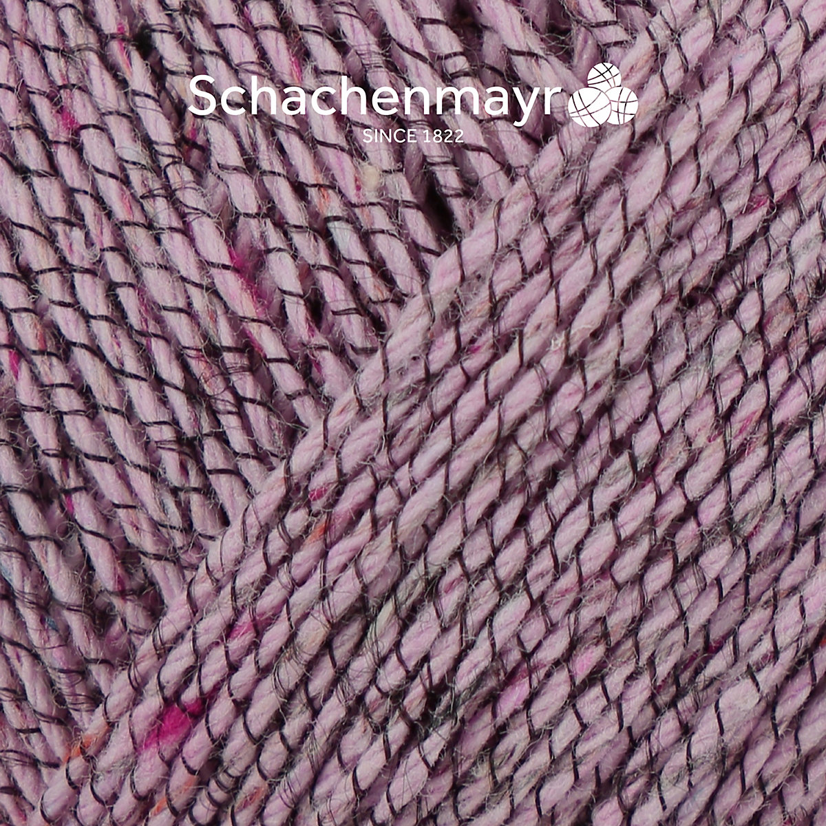 Handstrickgarne Denim Tweed, 50g Rosa