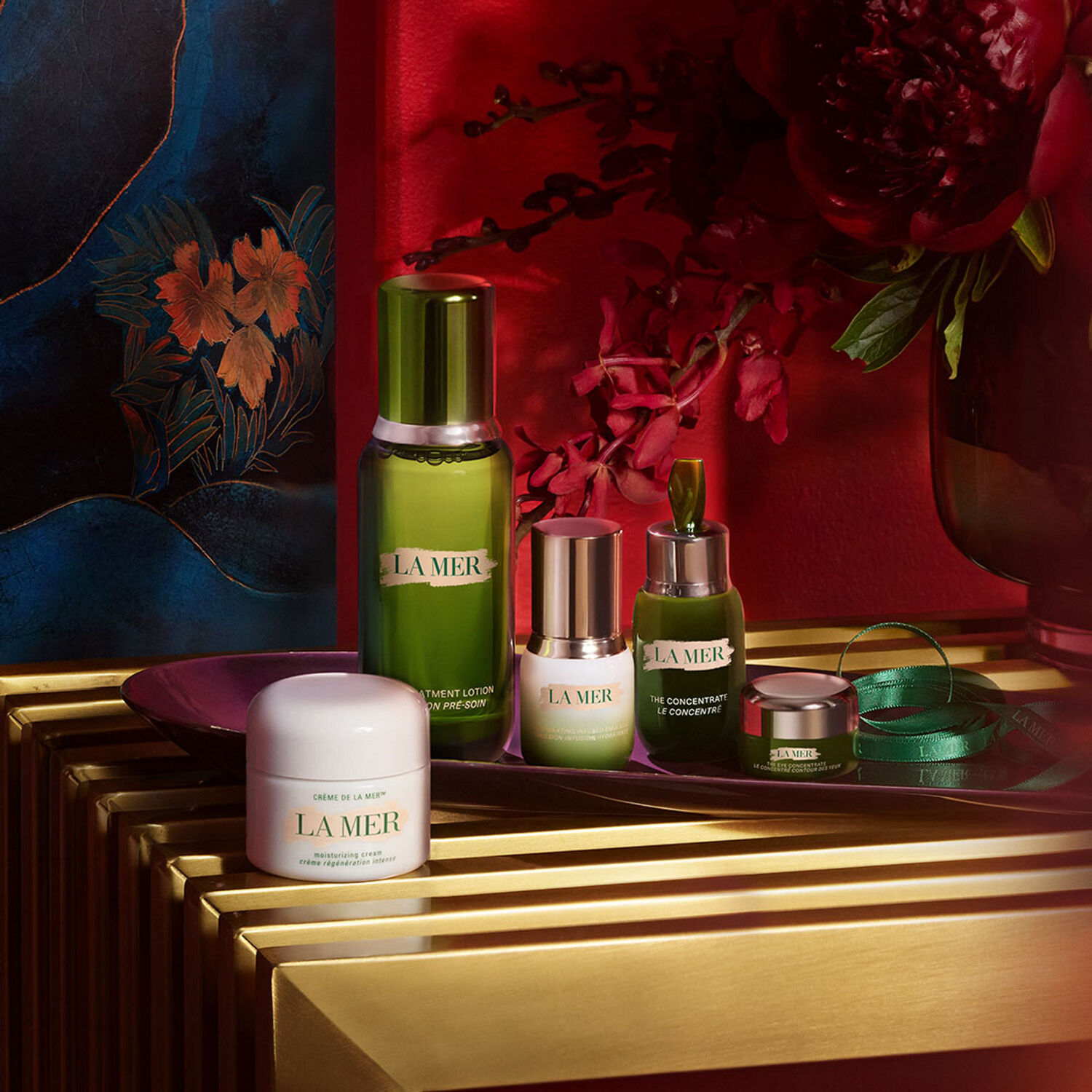 La Mer La Collection Éclatante et Hydratante Coffret Soin Visage Anti-Âge