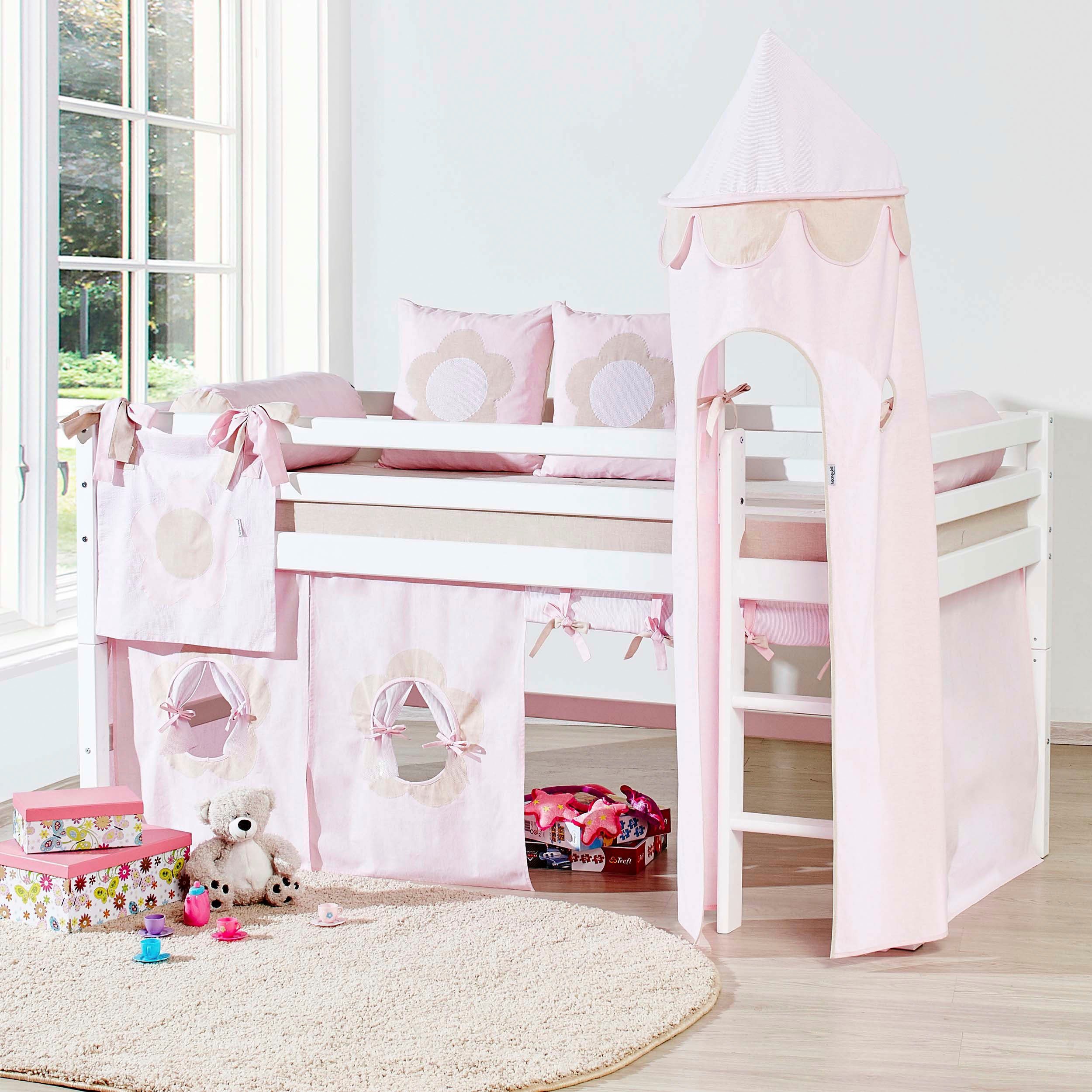 Hoppekids Bettturm Fairytale Flower, Bettturm für Hochbett / Spielbett