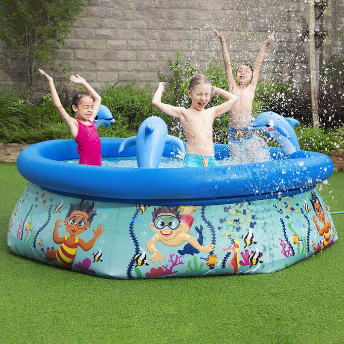 H2OGO! Underwater Oasis Spray Pool
