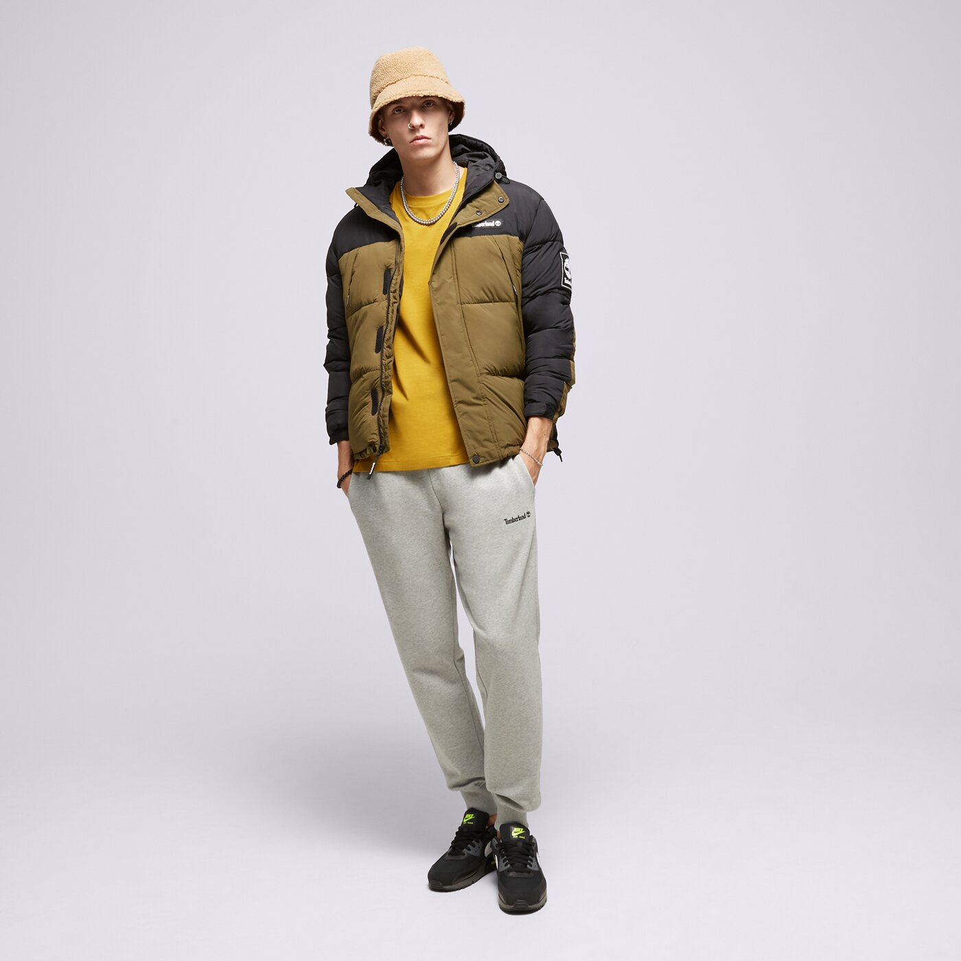 TIMBERLAND DAUNENJACKE DWR OUTDOOR ARCHIVE Khaki