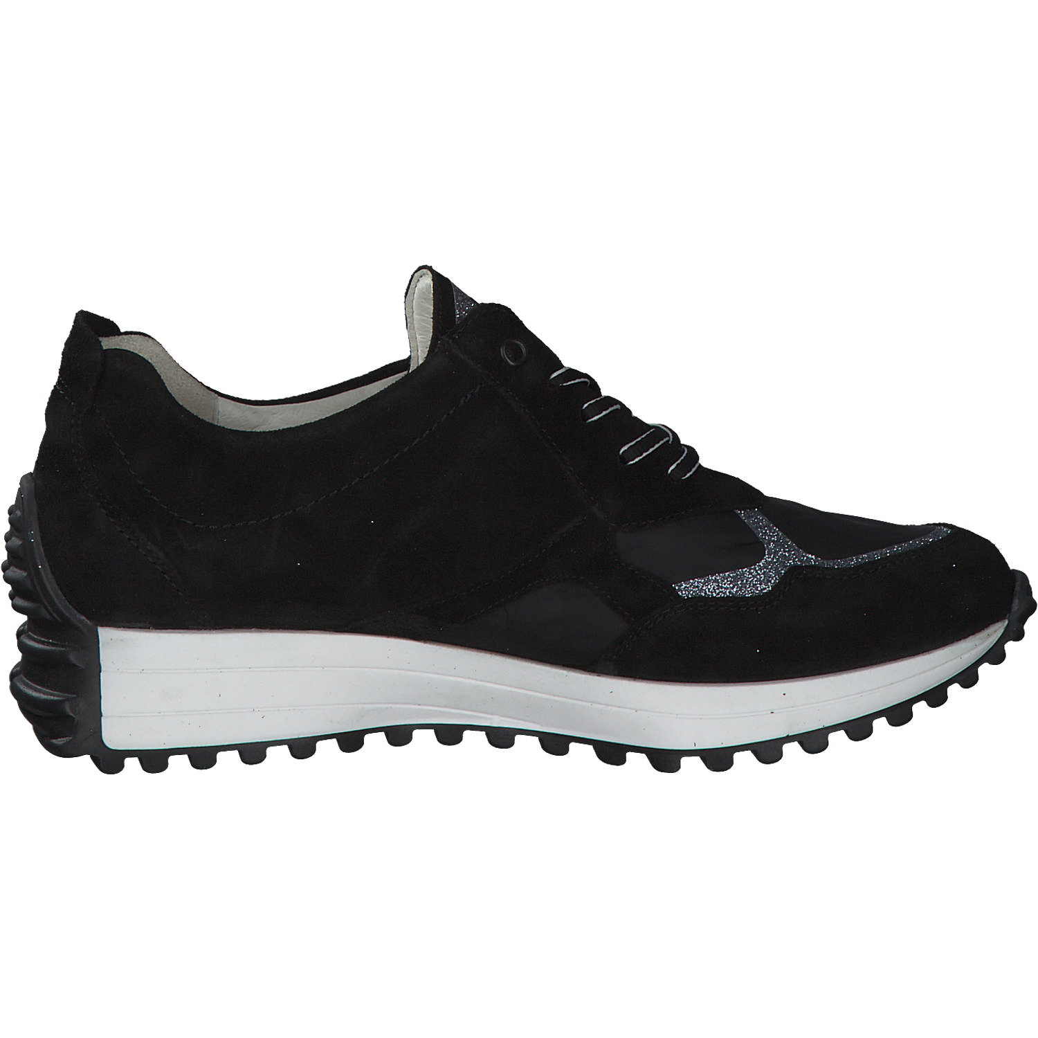 Waldläufer Pinky 797002, Sneakers Low, Damen, Schwarz