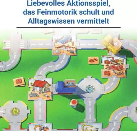 Wir spielen Baustelle - Lernspiel ab 2.5 Jahren