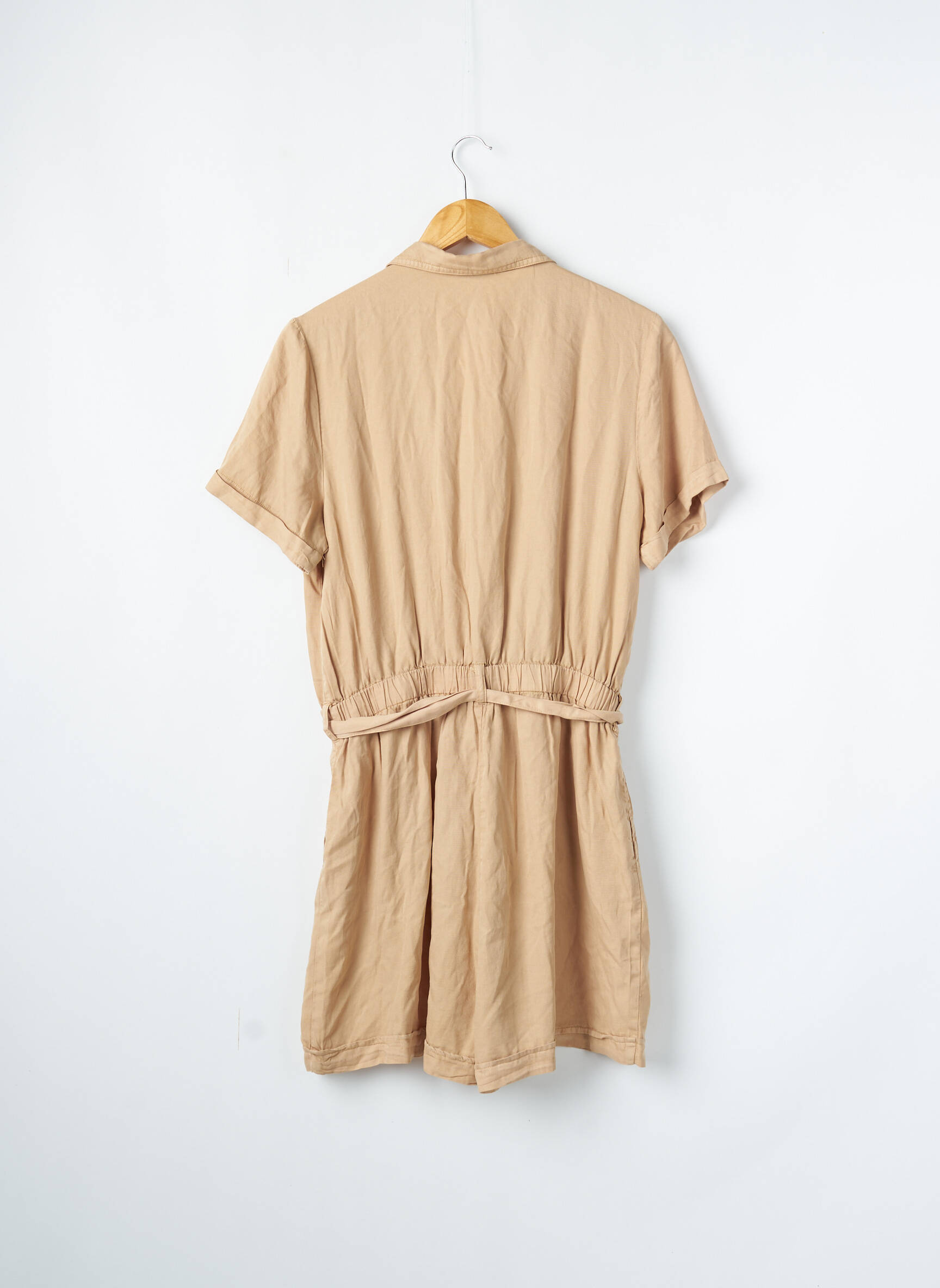 Hailys Combi Shorts Femme couleur beige