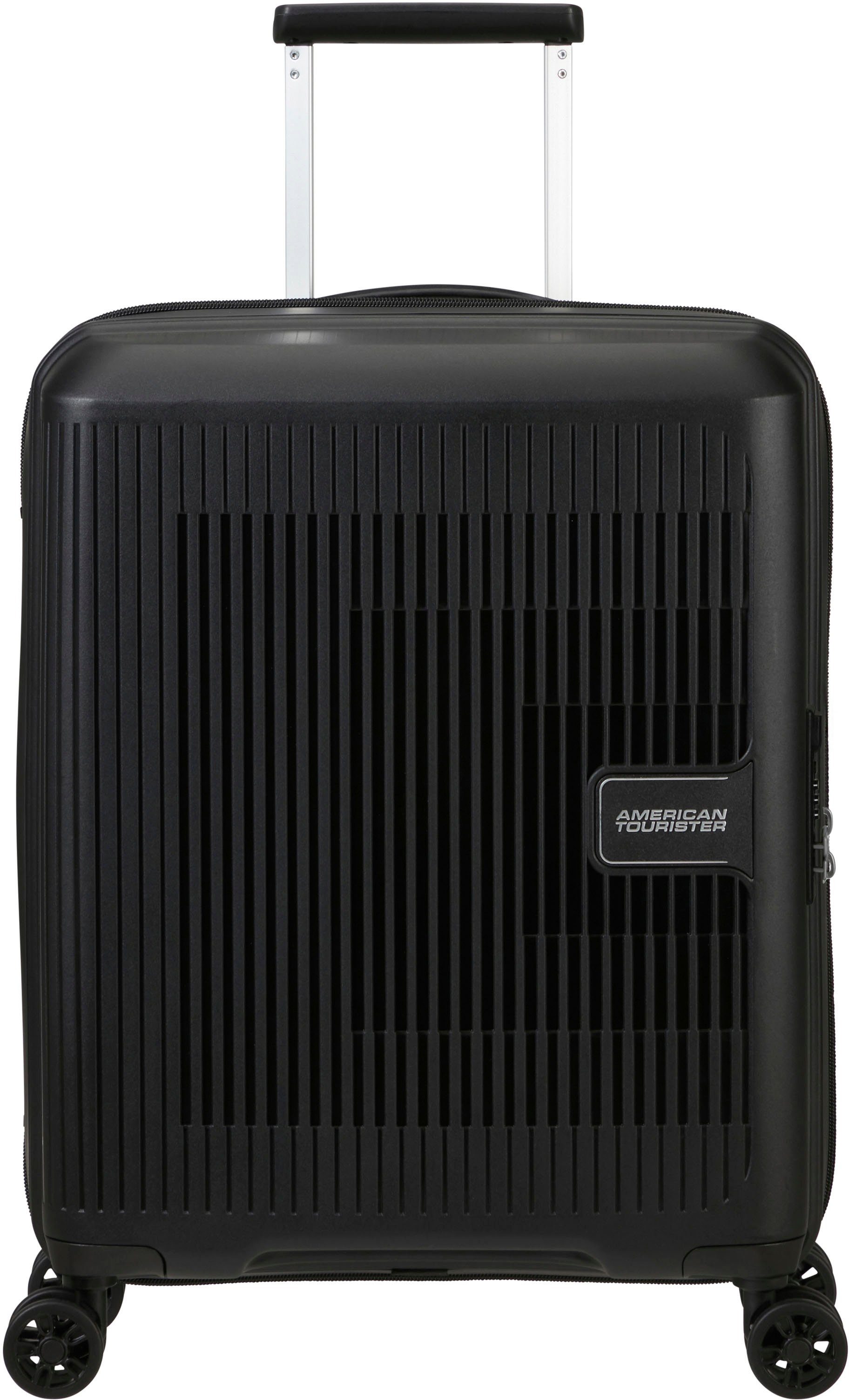 American Tourister® Hartschalen-Trolley AeroStep, 55 cm, 4 Rollen, mit Volumenerweiterung