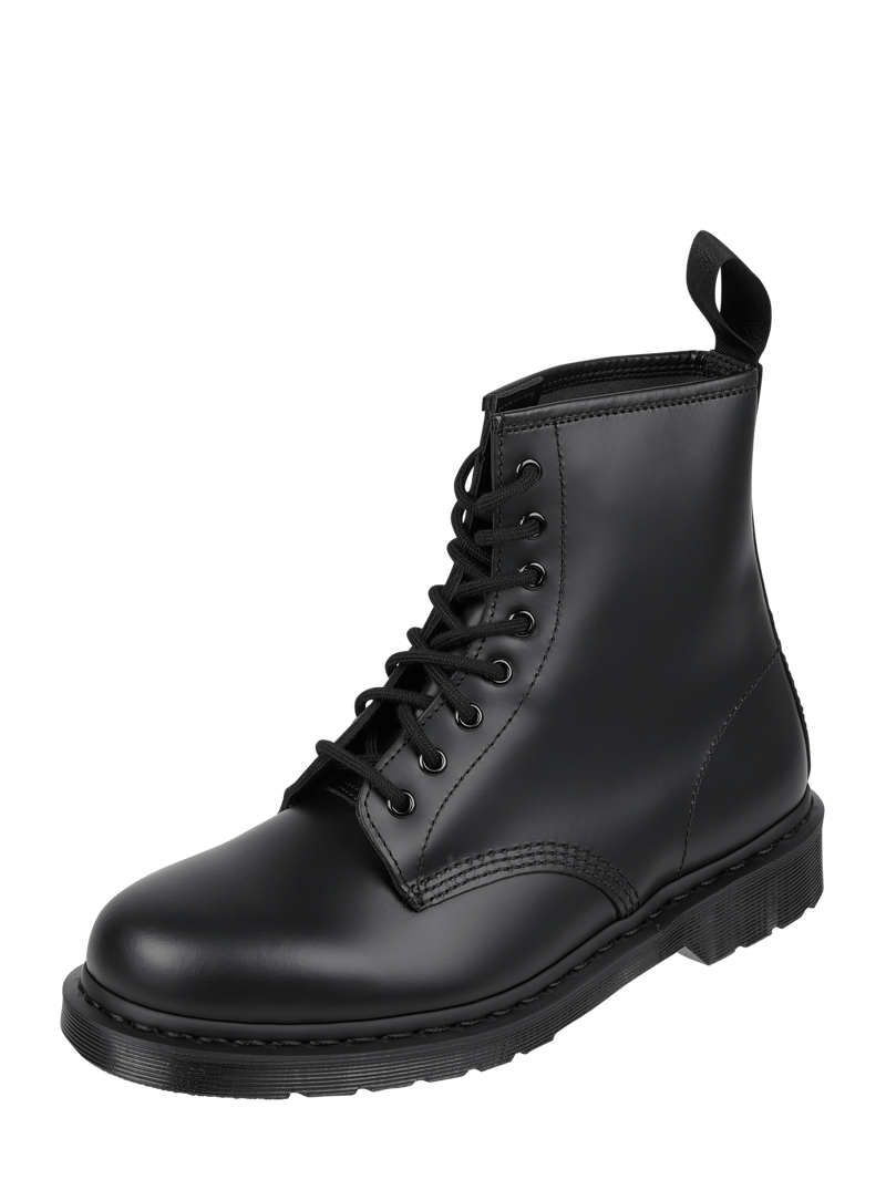 Boots aus Leder Modell '1460 Mono' in schwarz