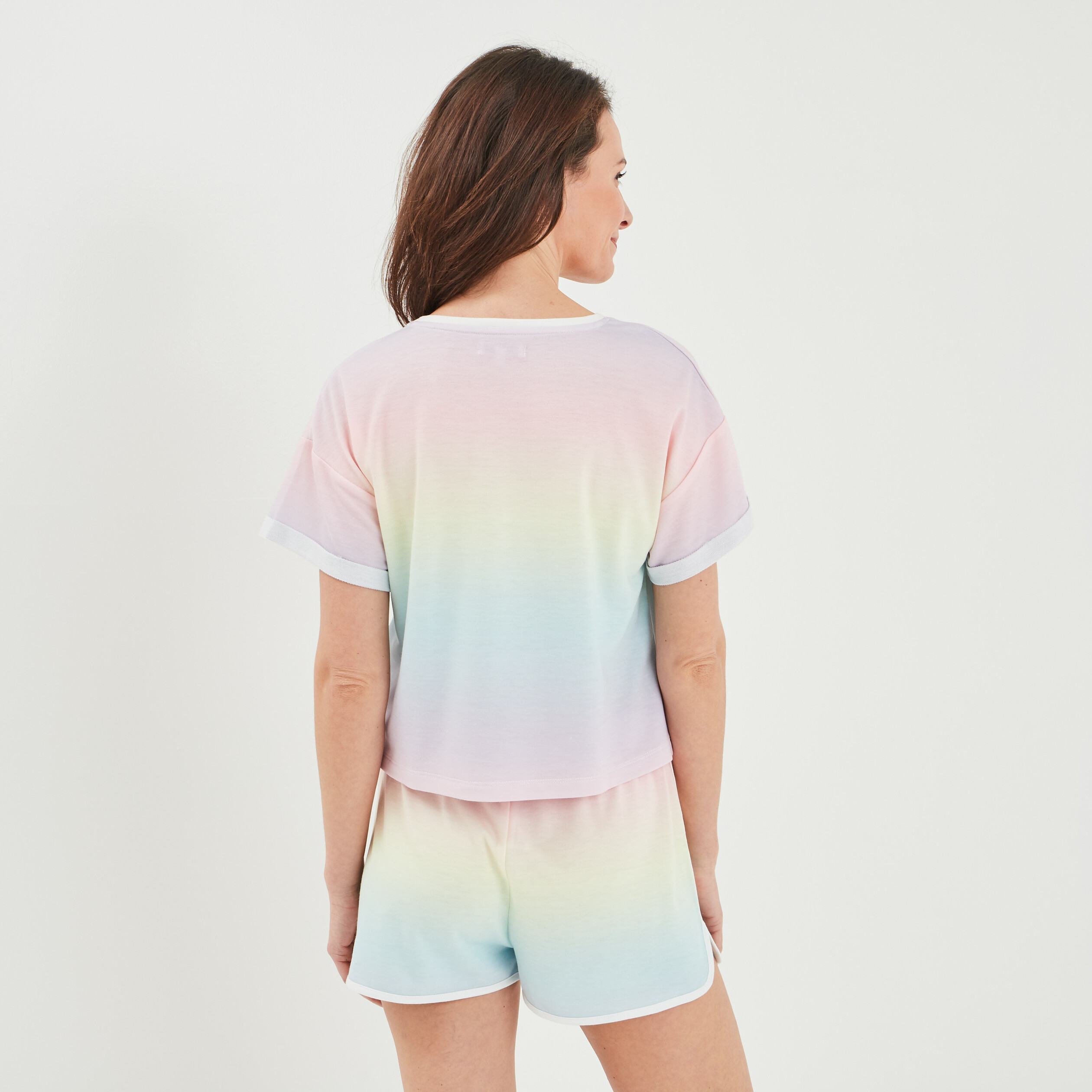 Ensemble pyjama 2 pièces multicolore femme | La Halle