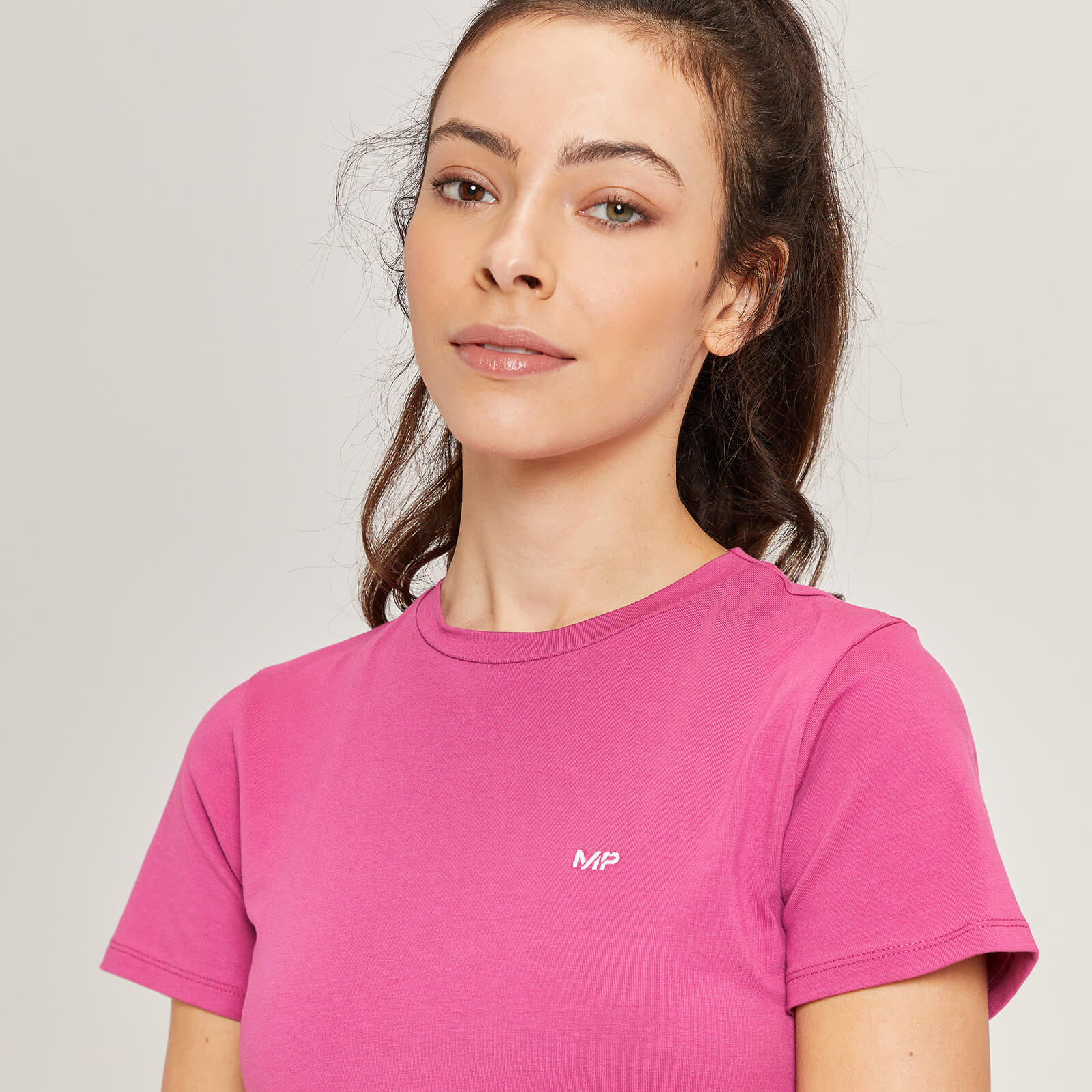 T-shirt court MP Body Fit pour femmes – Sangria