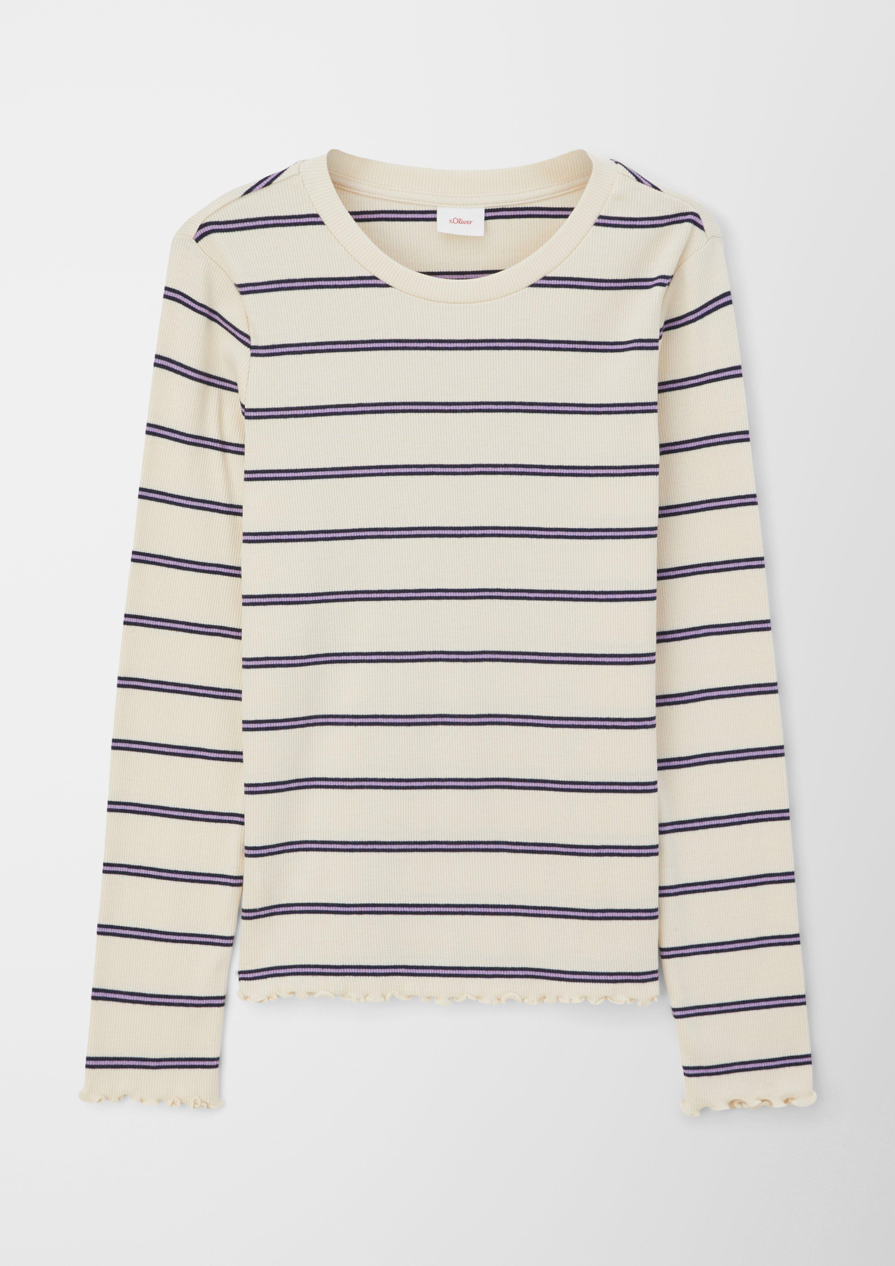 Longsleeve mit Querstreifen  2122019-08G1