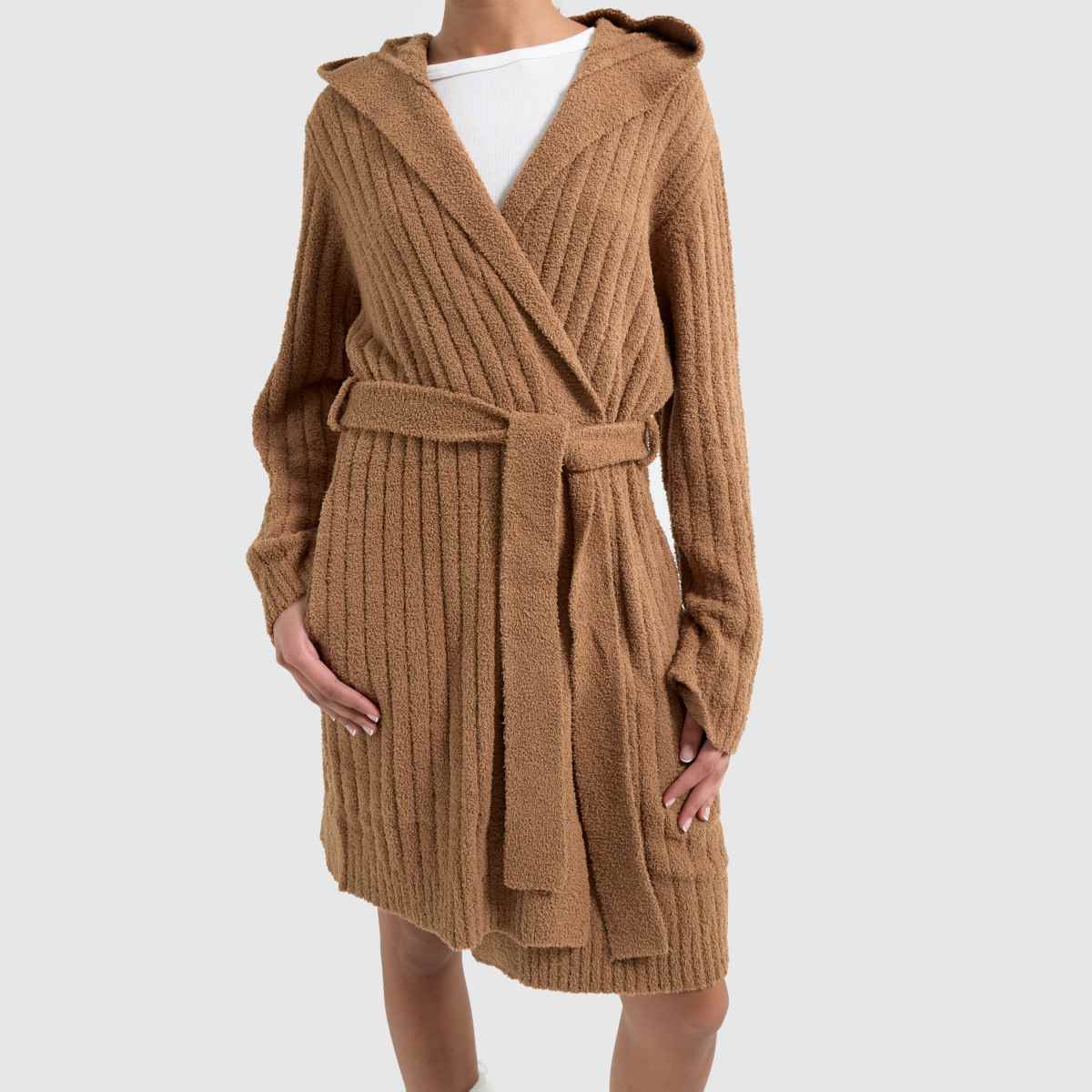 UGG amari rib köntös gesztenyebarna színben