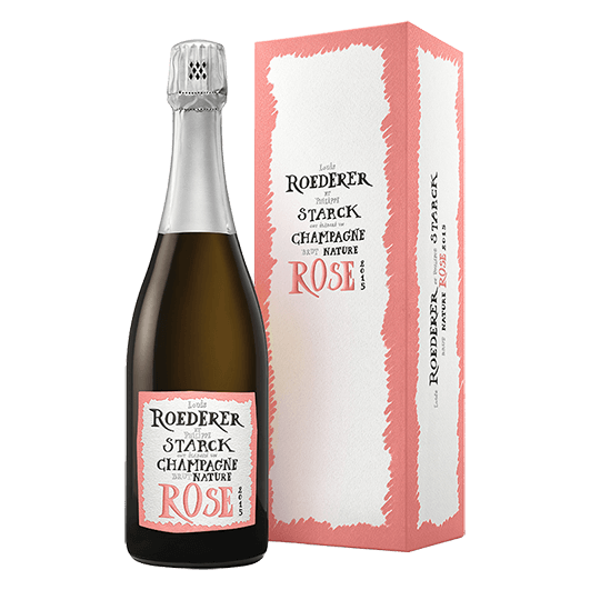 Louis Roederer : Brut Nature Rosé Édition Limitée by Philippe Starck 2015