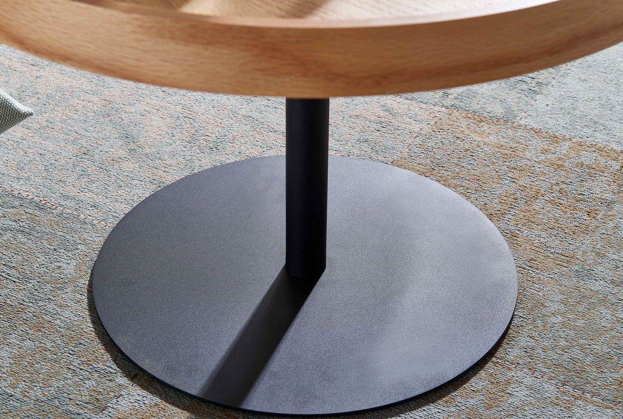 Wohnling Couchtisch 61x61x40 cm Holz / Metall