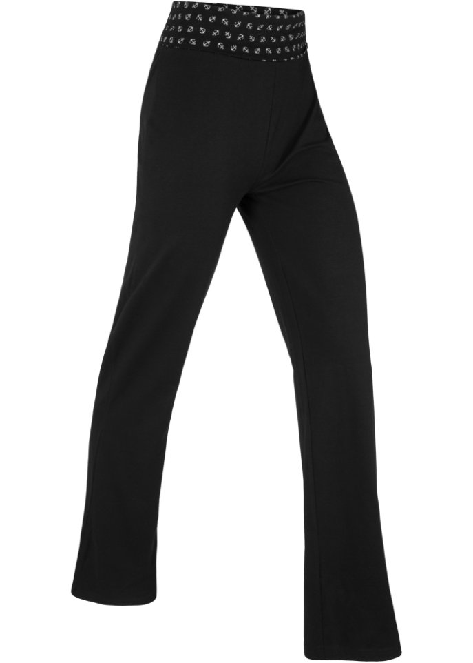 Shirthose mit umschlagbaren Bund, Straight