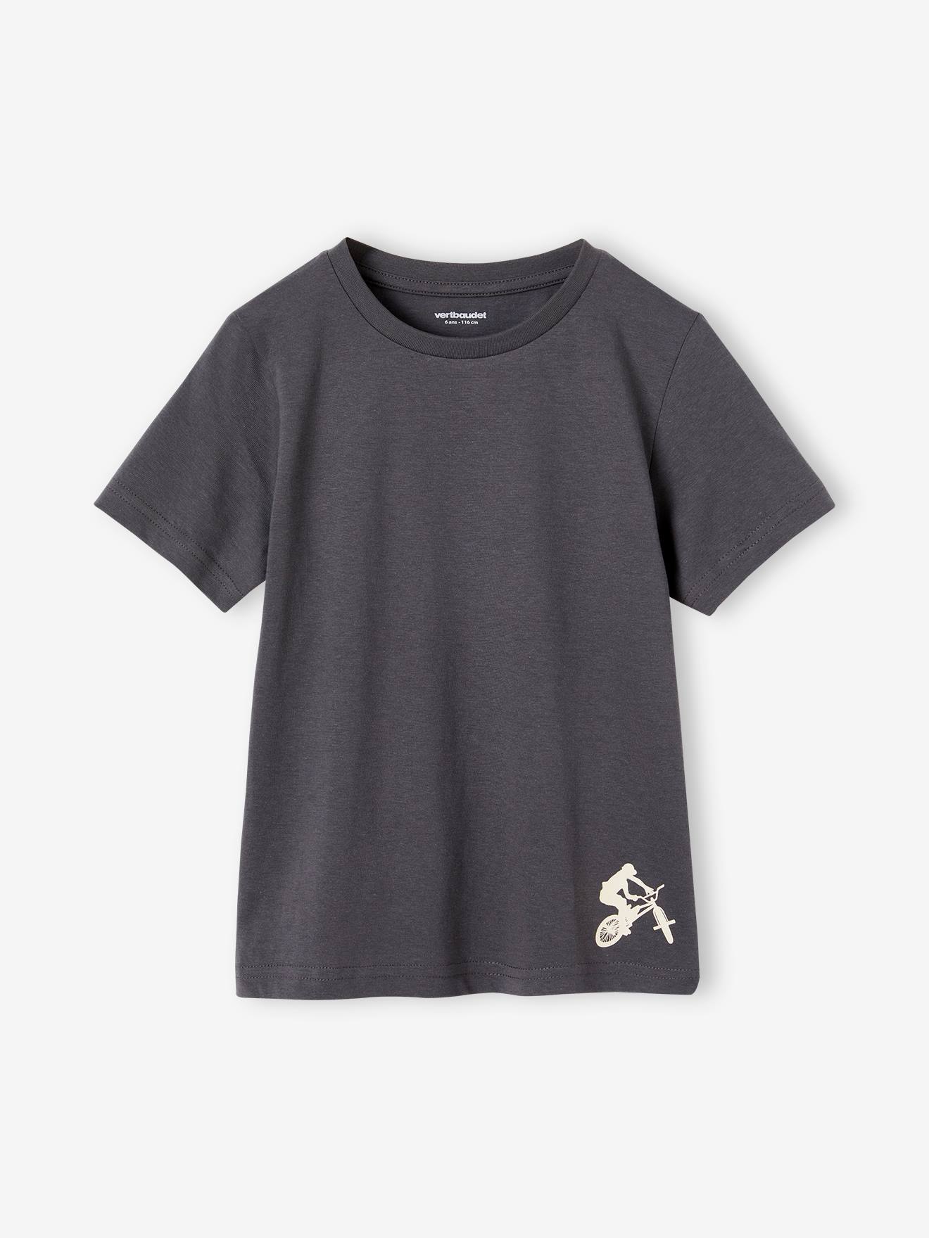 Vertbaudet 3er-Pack Jungen T-Shirts BASIC Oeko-Tex - cappuccino