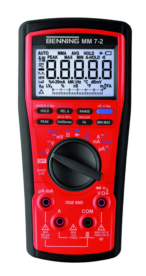 Benning 044690 MM 7-2 digitalni multimeter TRUE RMS