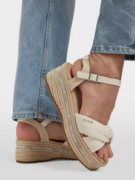 TOM TAILOR Keilsandalette
