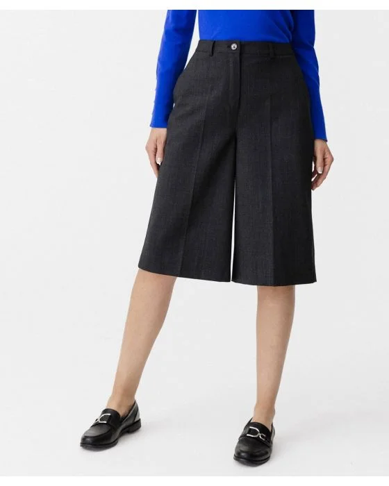 Jupe-culotte flanelle bi-extensible