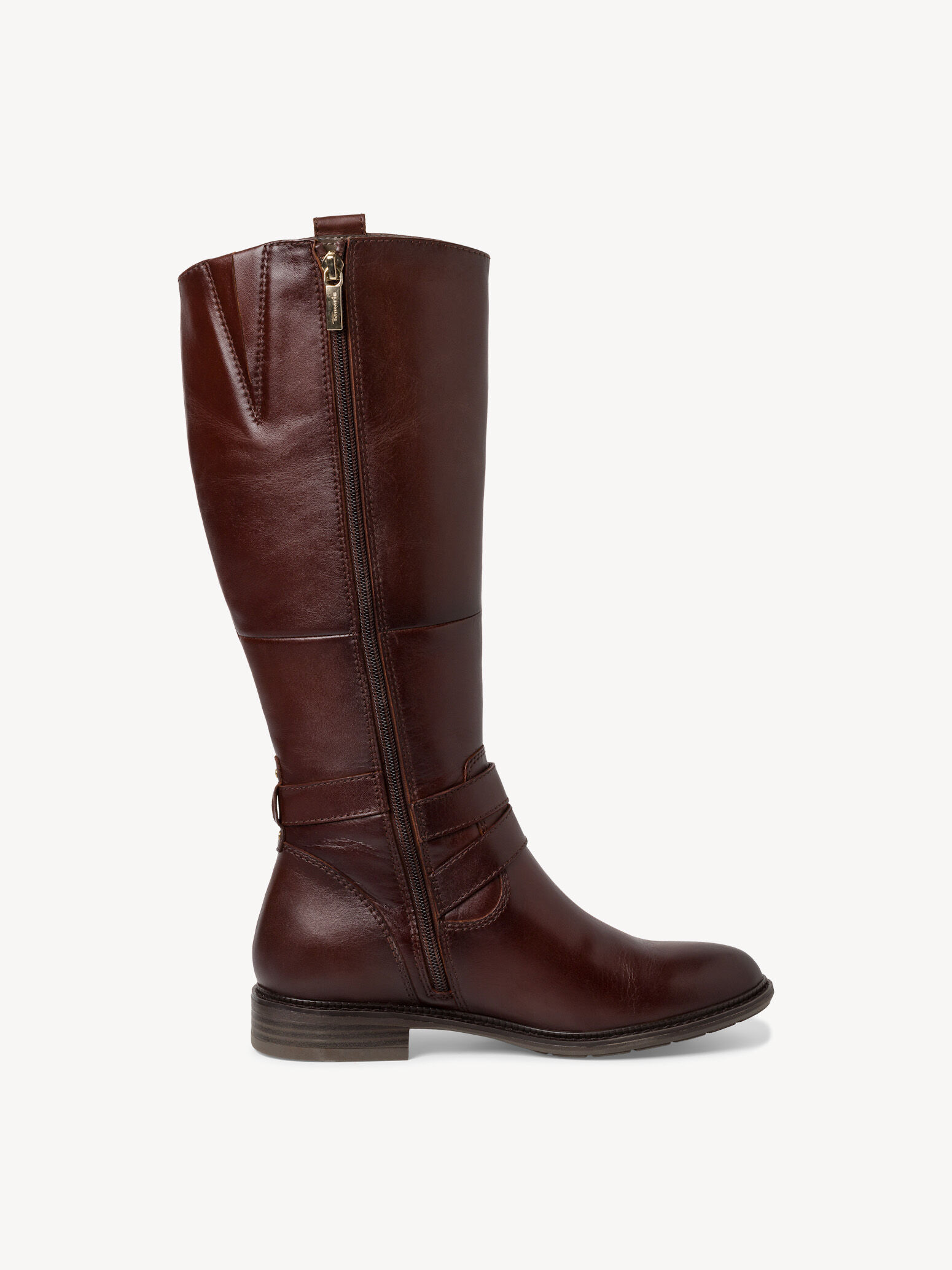 Bottes en cuir - marron