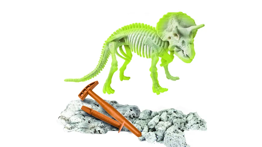 Clementoni - Galileo - Ausgrabungs-Set Triceratops