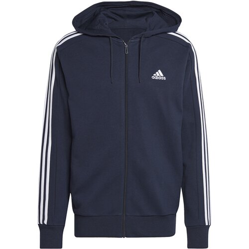 HERREN KAPUZENSWEAT ESSENTIALS FRENCH TERRY 3-STREIFEN