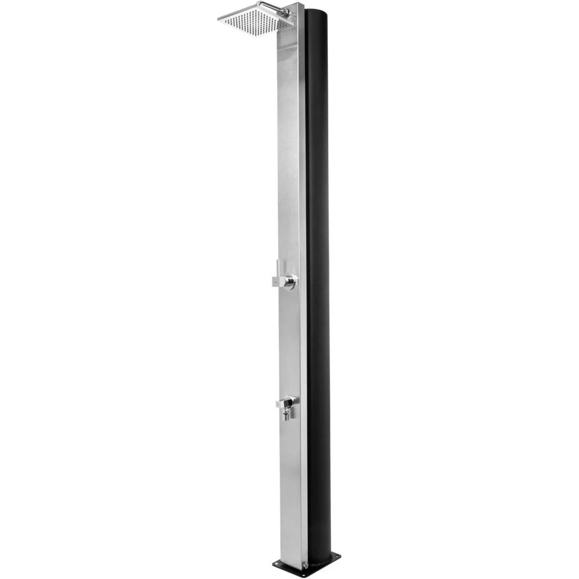 Waterman Solardusche Solardusche Edelstahl Inox 60 l Gartendusche
