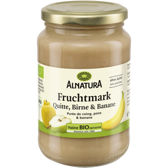 Alnatura Bio Fruchtmark Quitte, Birne & Banane 360G