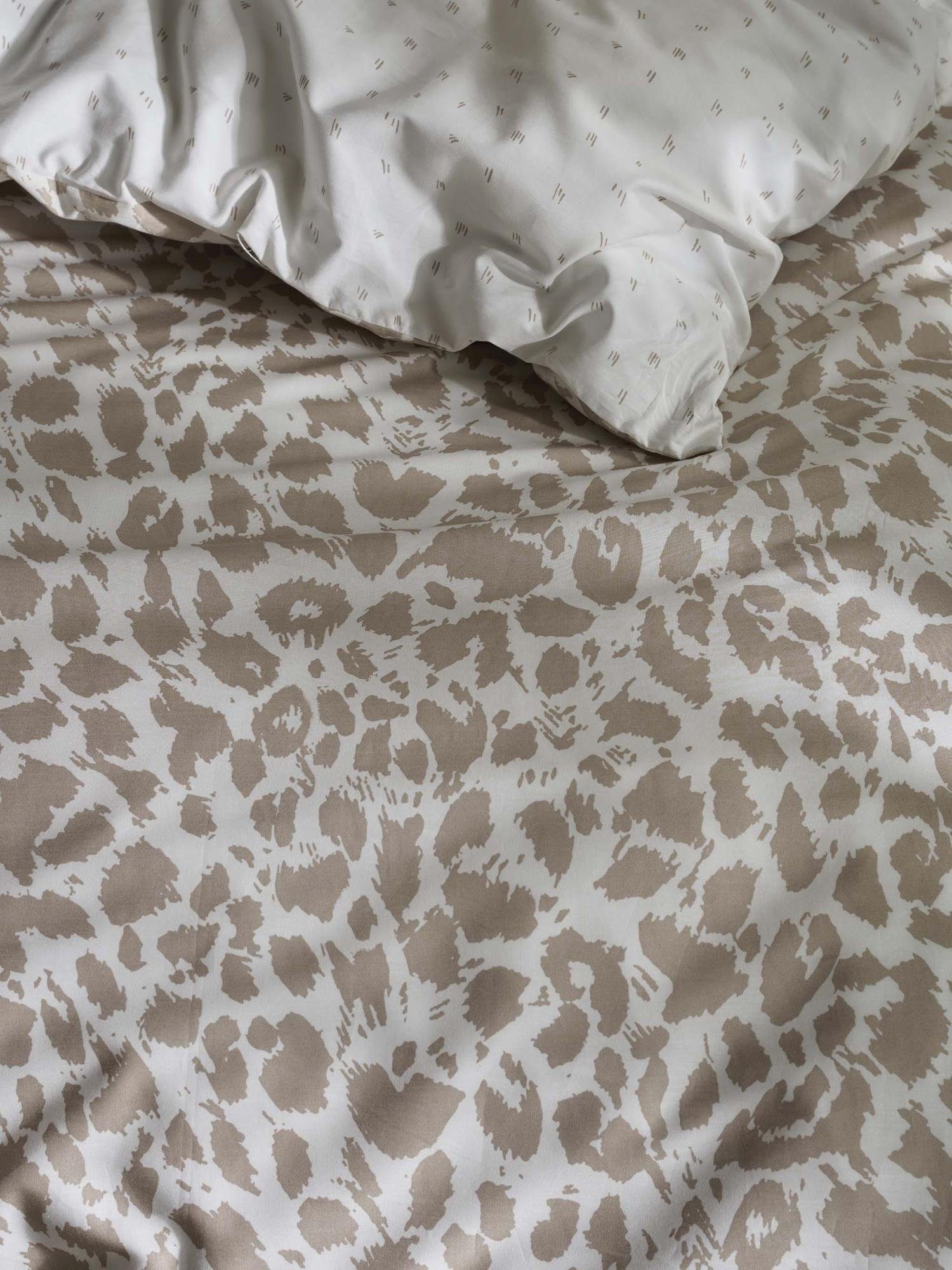 Bettwäsche Wild Thing, Covers & Co, Perkal, 2 teilig, mit Leopardenmuster