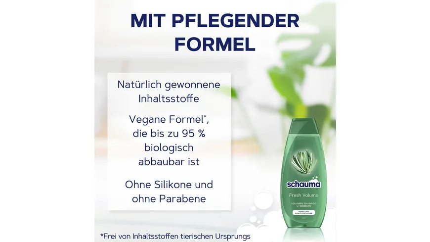Schauma Shampoo Fresh Volume 400 ml