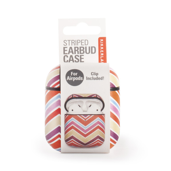 STRIPED EARBUD CASE