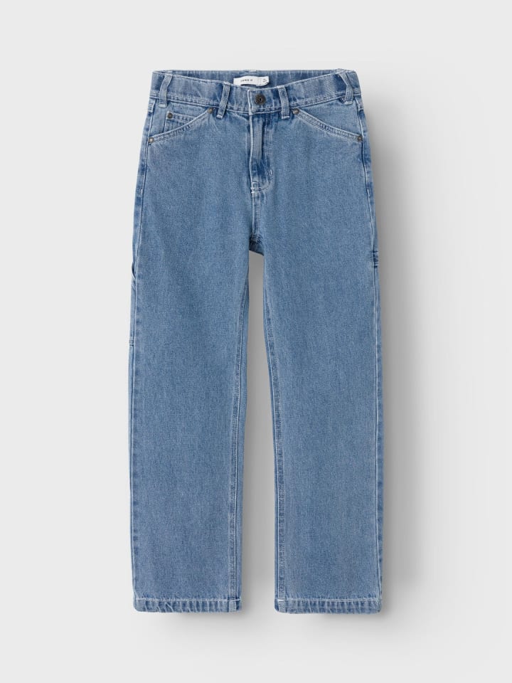 name it NKMRYAN STRAIGHT JEANS 4525-IM L in medium blue denim günstig kaufen