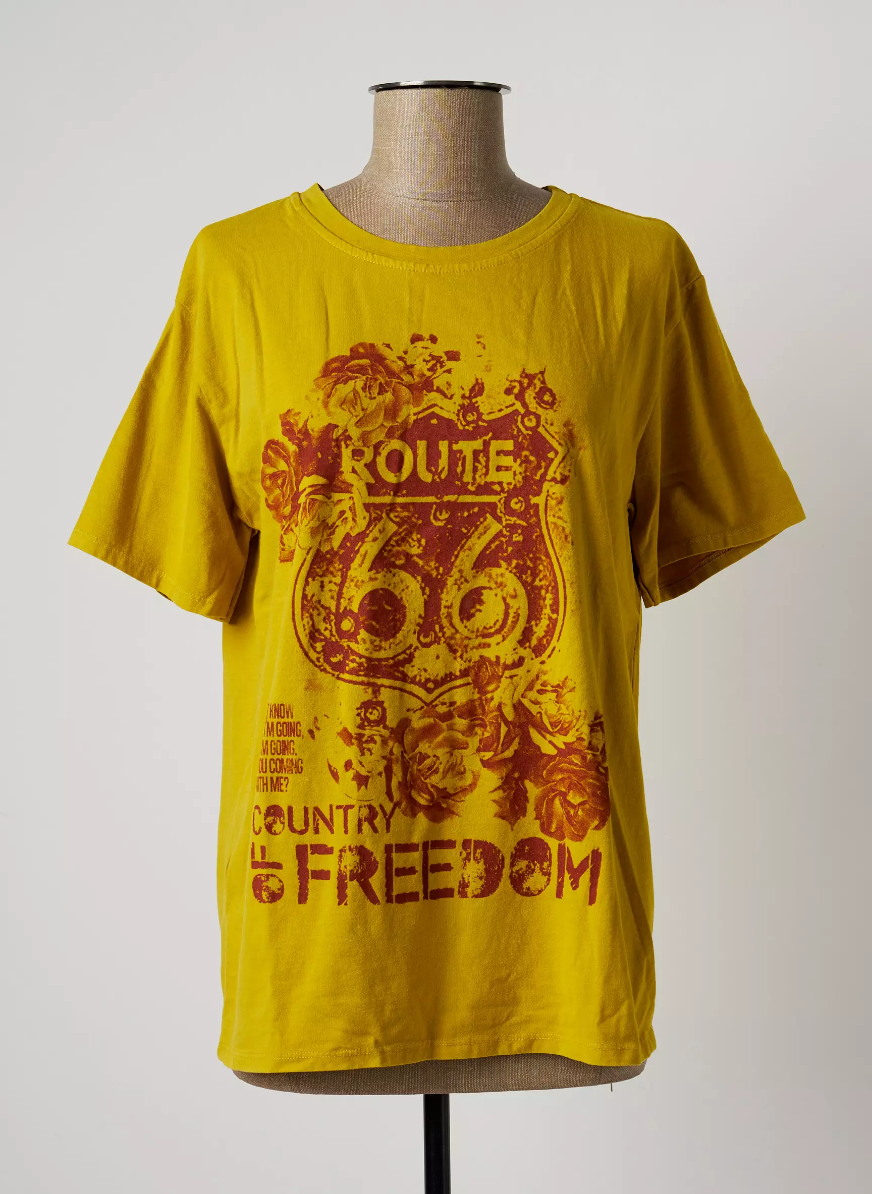 Ninette Tshirts Femme couleur jaune
