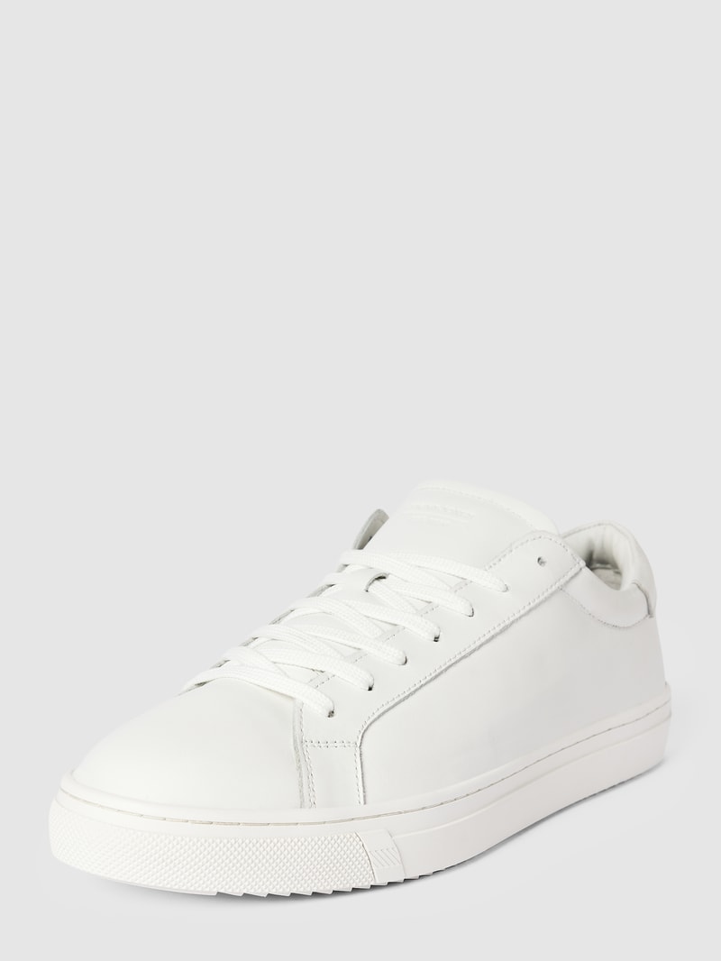 Sneaker aus Leder mit Label-Detail Modell 'RADCLIFFE' in weiß