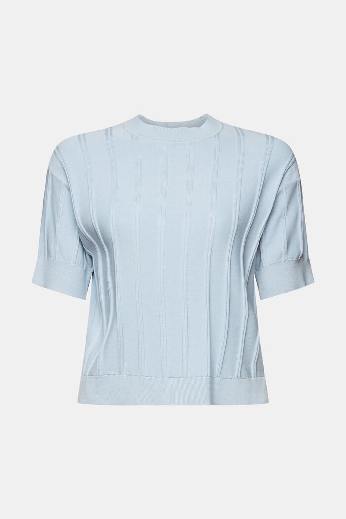 Kurzarmpullover, 100 % Baumwolle