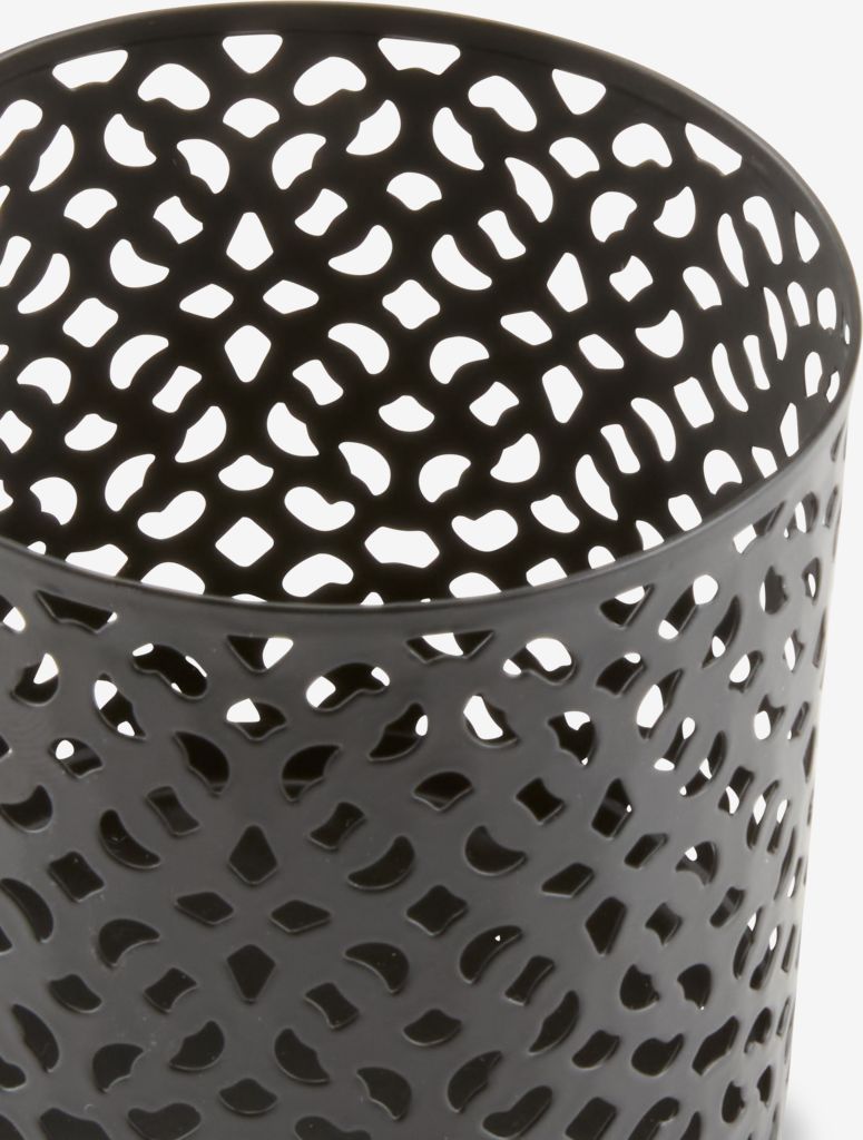 ERLAND Tealight Holder ERLAND Ø6xW6cm Black