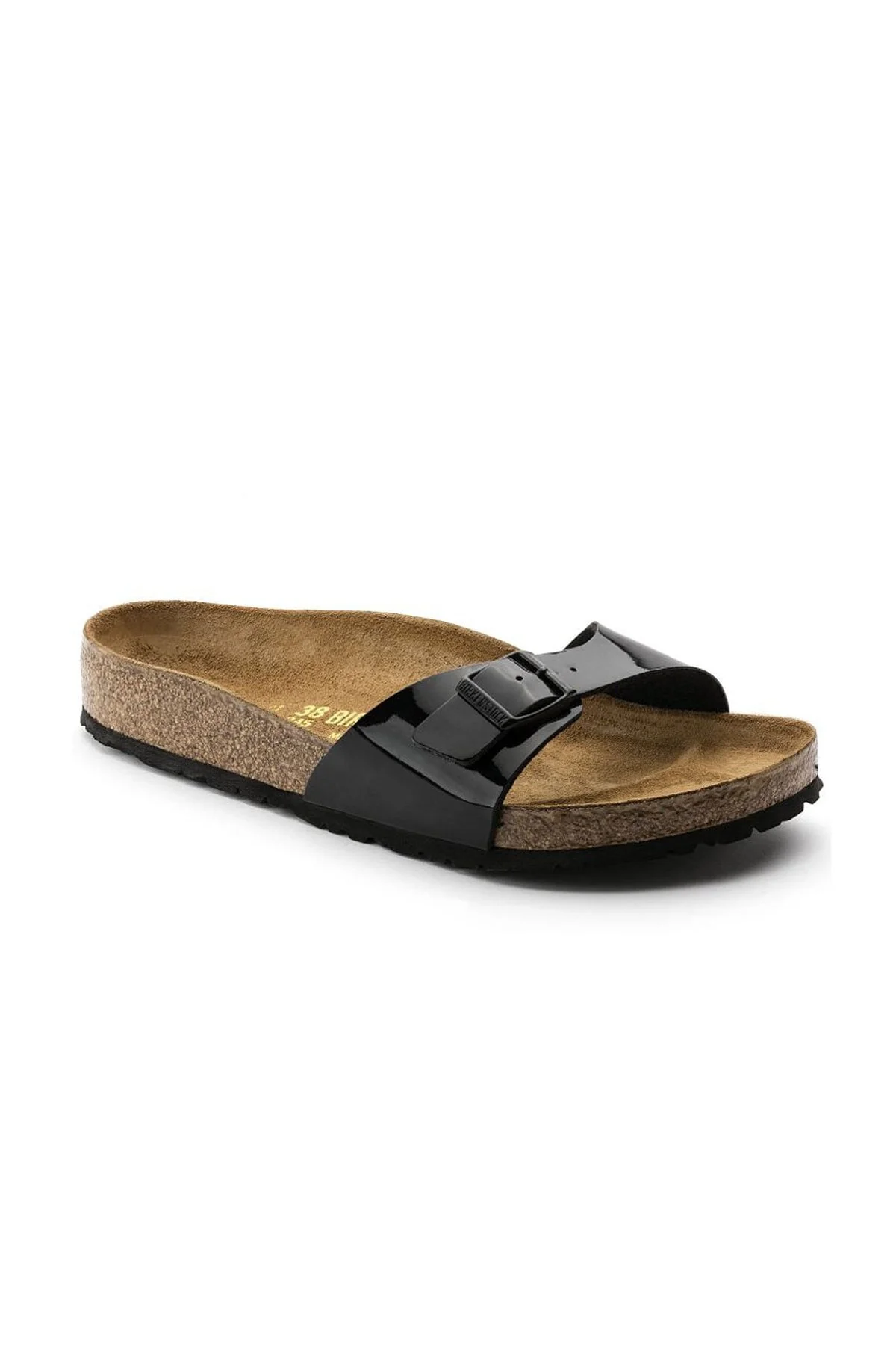 Birkenstock  Pantolette - Schwarz - Flacher Absatz