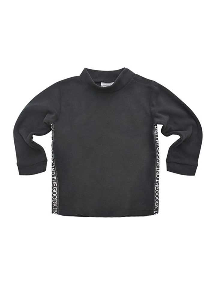 thegoodkind Fleece Langarmshirt in Schwarz günstig kaufen