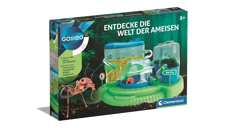 Clementoni - Galileo - Entdecke die Welt der Ameisen