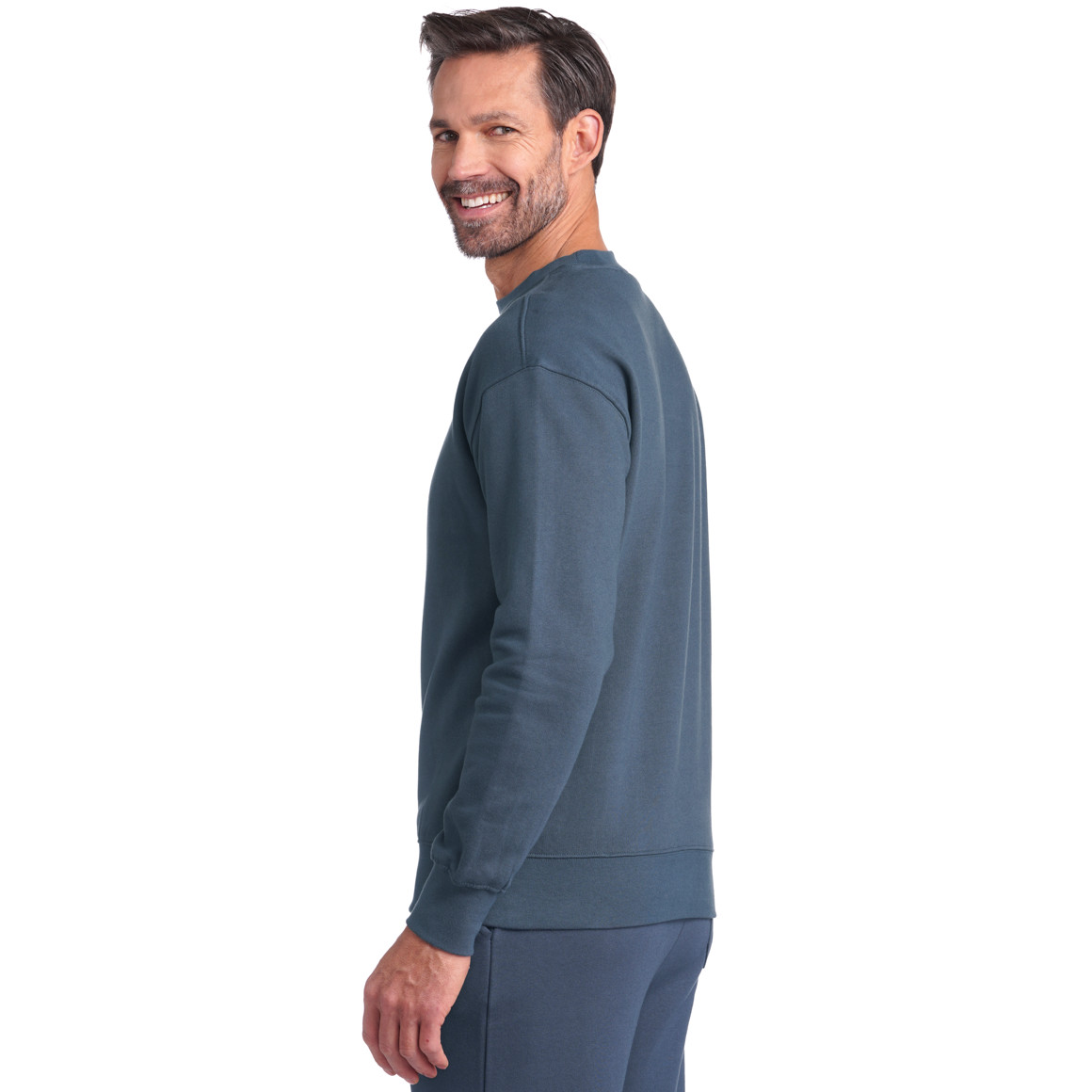 Herren Sweatshirt mit Rundhalsausschnitt