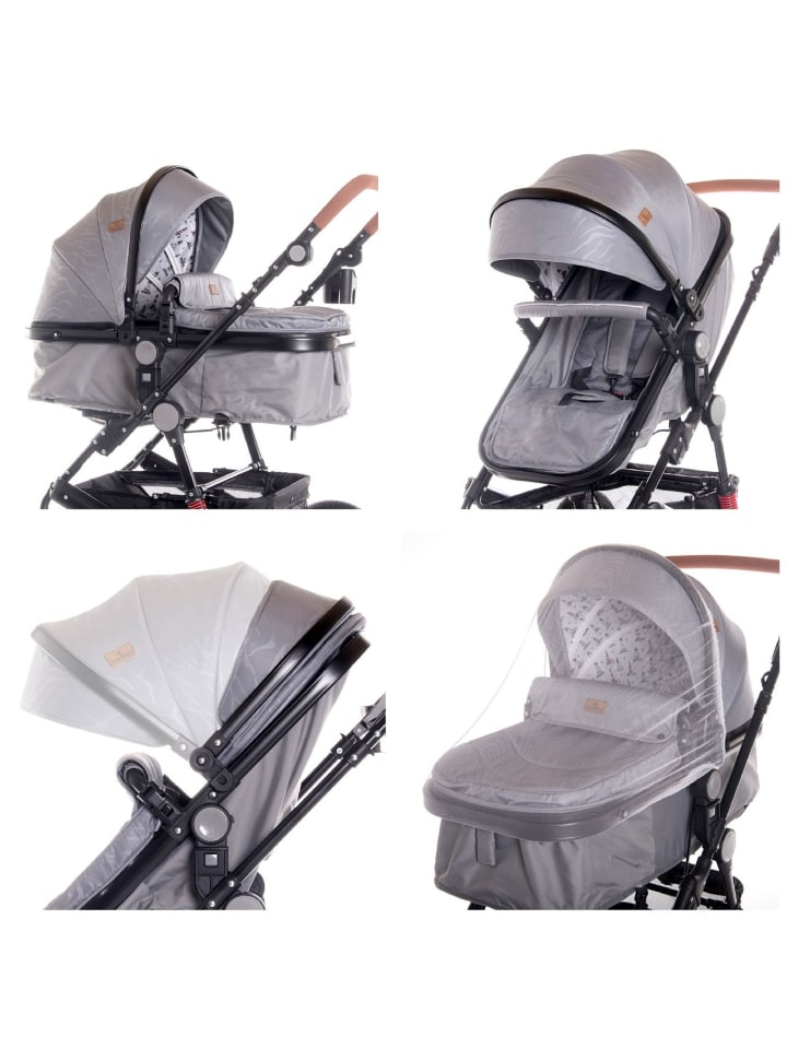Lorelli Kinderwagen Lora in schwarz günstig kaufen onesize